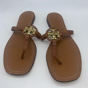 TORY BURCH Women Miller Square Sandals Sz 8.5